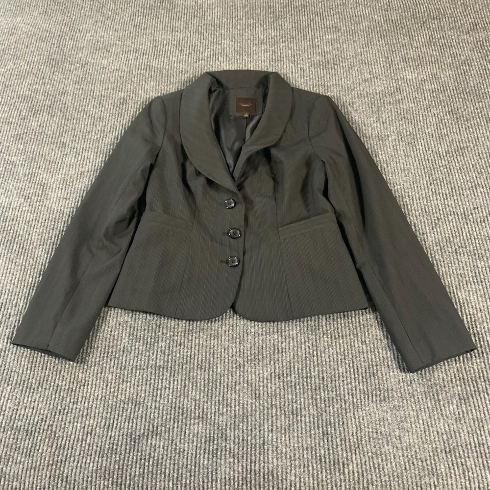 The Limited Blazer Womens 8 Black Single Breasted Coat Lined Career Office Wo‎